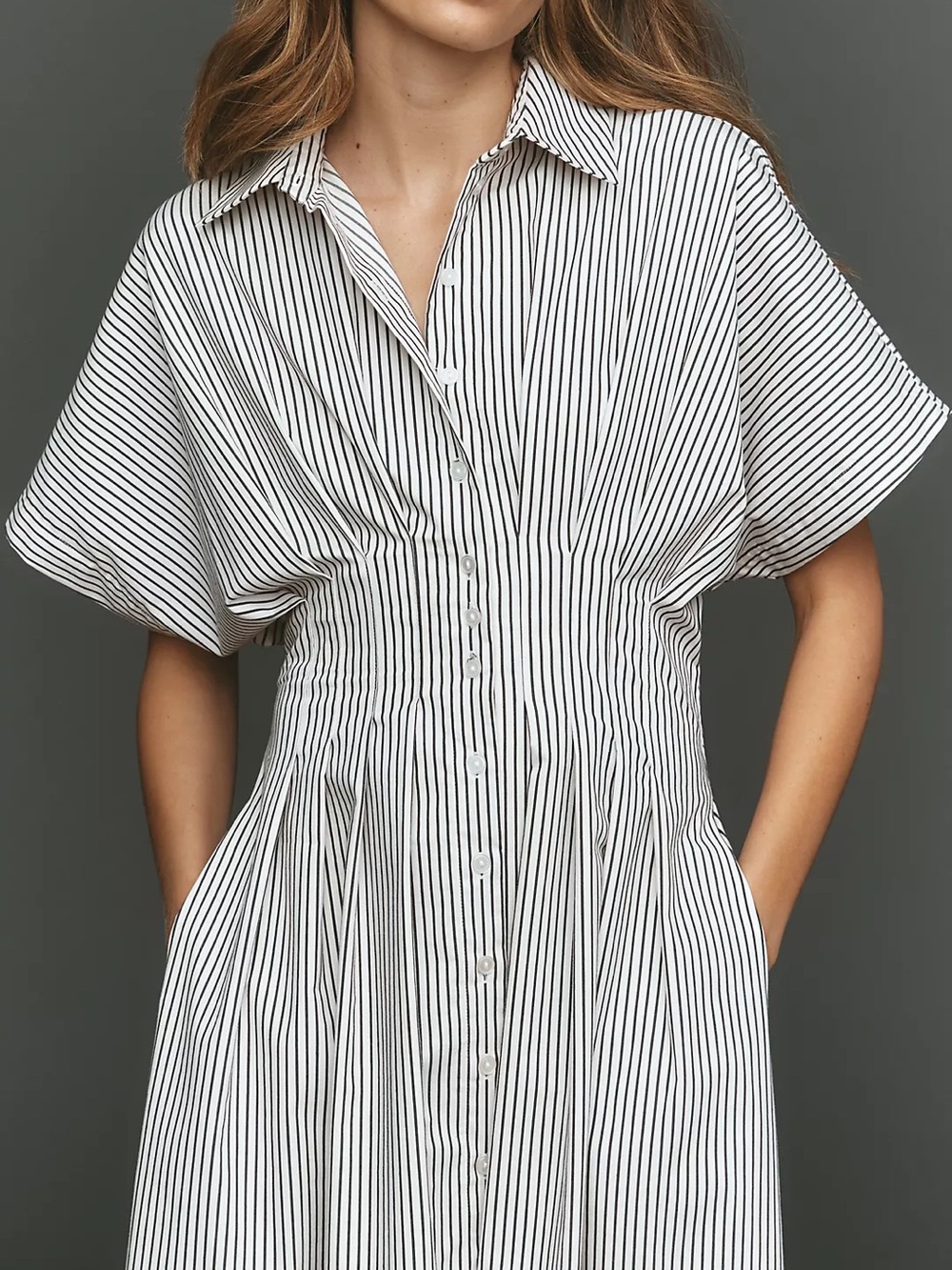 The Tobie Shirt Dress by Exquise Anthropologie
